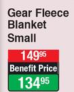 Gear Fleece Blanket (Small)