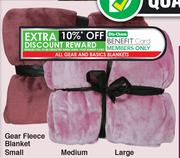 Gear Fleece Blanket (Medium)
