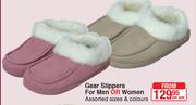 Gear Slipper For Men Or Women-Per Pair