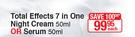 Olay Total Effects 7 In One Night Cream 50ml Or Serum 50ml-Each