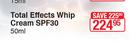 Olay Total Effects Whip Cream SPF30-50ml