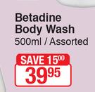 Betadine Body Wash-500ml