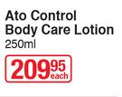 Eucerin Ato Control Body Care Lotion-250ml Each