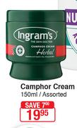 Ingram's Camphor Cream-150ml