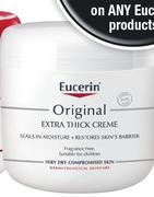 Eucerin Original Extra Thick Creme Tub-454g Each