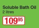 Soluble Bath Oil-2Liters