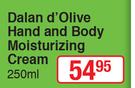 Dalan D'Olive Hand And Body Moisturizing Cream-250ml