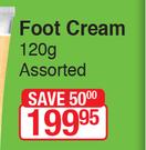 Burt's Bee Foot Cream-120g