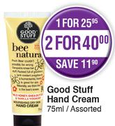 Good Stuff Hand Cream-2x75ml