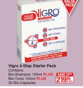 Vigro 3- Step Starter Pack-Per Pack