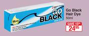 Go Black Hair Dye-50ml