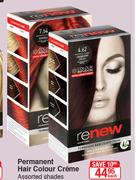 Renew Permanent Hair Colour Creme-Each