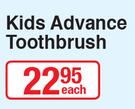 Aquafresh Kids Advance Toothbrush-Each