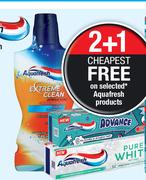 Aquafresh Pure White Toothpaste Assorted-75ml Each