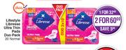Lifestyle Libresse Ultra Thin Pads Duo Pack 20 Normal-For 2