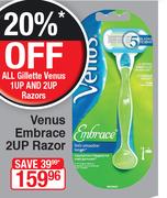 Gillette Venus Embrace 2UP Razor