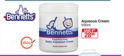 Bennetts Aqueous Cream-500ml