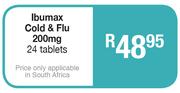 Ibumax Cold & Flu 200 mg 24 Tablets