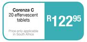 Corenza C 20 Effervescent Tablets