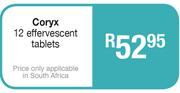 Coryx 12 Effervescent Tablets