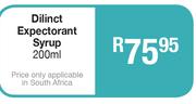 Dilinct Expectorant Syrup-200ml