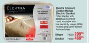 Elektra Comfort Classic Range Electric Blanket-Single