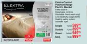 Elektra Comfort Platinum Range Electric Blanket-Double