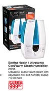 Elektra Health+ Ultrasonic Cool/Warm Steam Humidifier