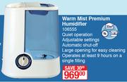Warm Mist Premium Humidifier