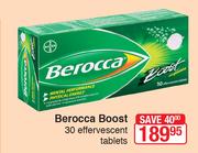Berocca Boost-30 Effervescent Tablets