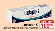Linctagon-C-20 Effervescent Tablets
