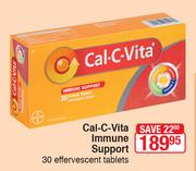 Cal-C-Vita Immune Support-30 Effervescent Tablets