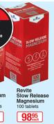 Revite Slow Release Magnesium-10 Tablets Each