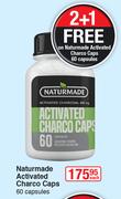 Naturmade Activated Charco Caps-60 Capsules Each