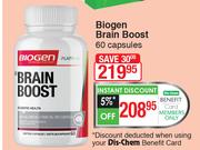Biogen Brain Boost-60 Capsules