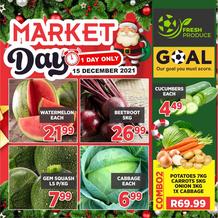 Goal Supermarket : Market Day (15 December 2021 Only!)