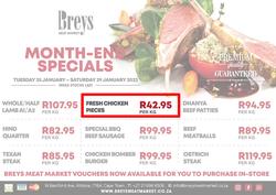 Breys Meat Market : This Week's Specials (25 January - 29 January 2022), page 1