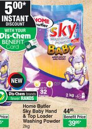 Special Home Butler Sky Baby Hand Top Loader Washing Powder 2Kg