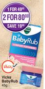 Vicks Baby Rub-45g Each