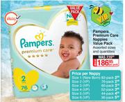 Pampers Premium Care Nappies Value Pack-Per Pack