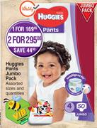 Huggies Pants Jumbo Pack-For 2 Packs