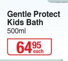 Johnson's Gentle Protect Kids Bath-500ml Each