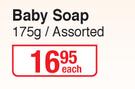 Johnson's Baby Soap Assorted-175g Each