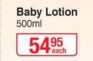Johnson's Baby Lotion-500ml Each