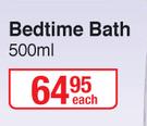Johnson's Bedtime Bath-500ml Each