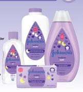 Johnson's Bedtime Oil 200ml Or Bedtime Powder 400g Assorted-Each
