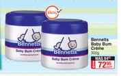 Bennetts Baby Bum Creme-300g Each