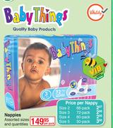 Baby Things Nappies-Per Pack