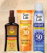 Sun Lab Sunspray SPF50 Assorted-200ml