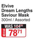 L'Oreal Elvive Dream Lengths Saviour Mask-300ml 